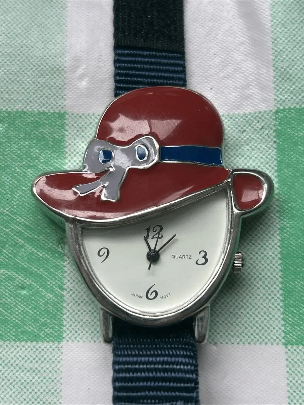 Red Hat Society Blue Band Women’s Quartz Watch